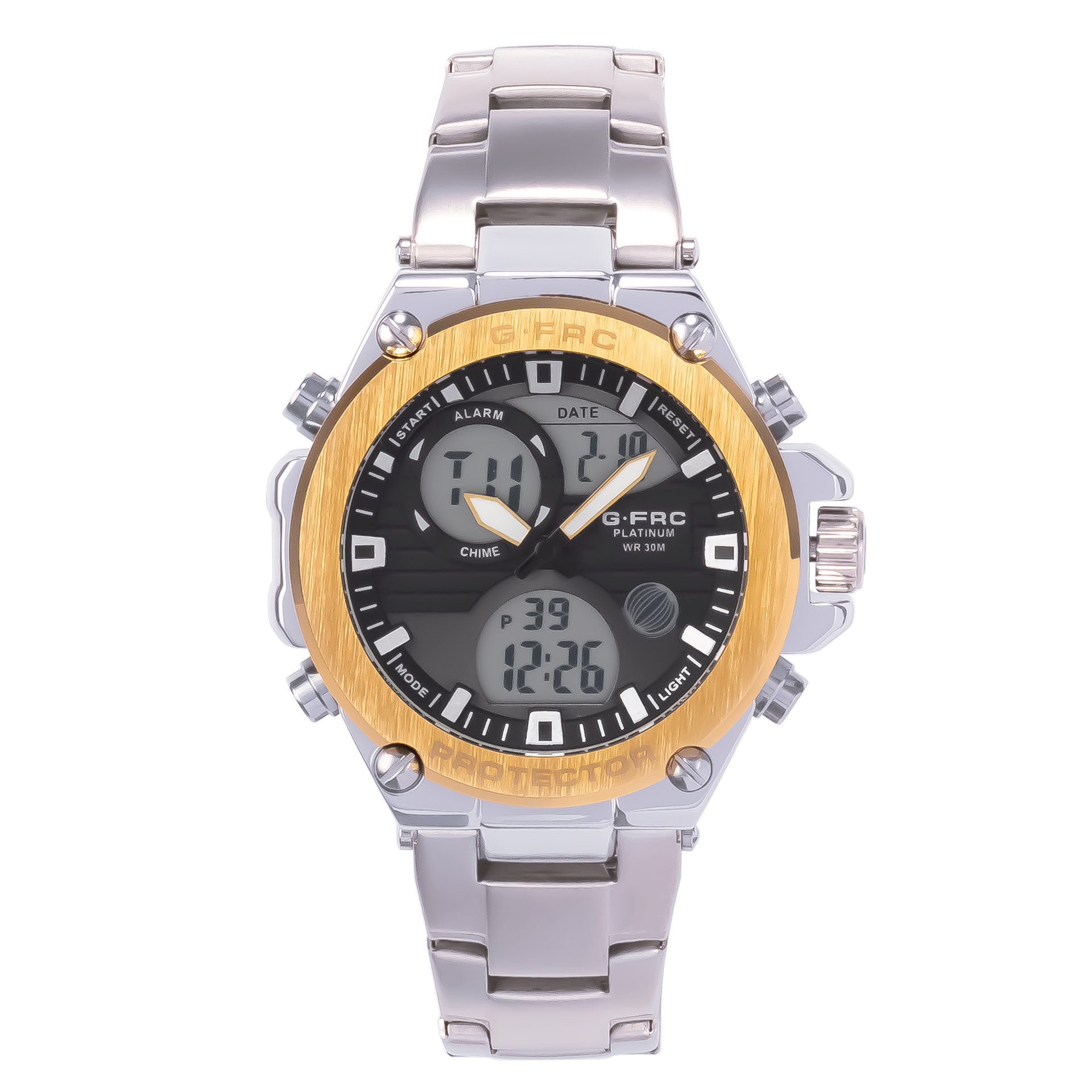 Reloj G-FORCE PLATINUM AL165 pulso metálico