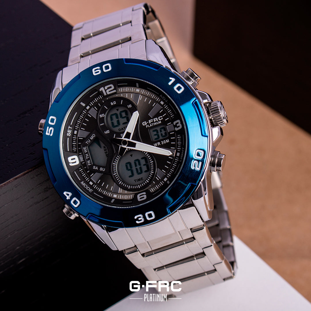 Reloj G-FORCE PLATINUM AL 172 Pulso metálico para hombre
