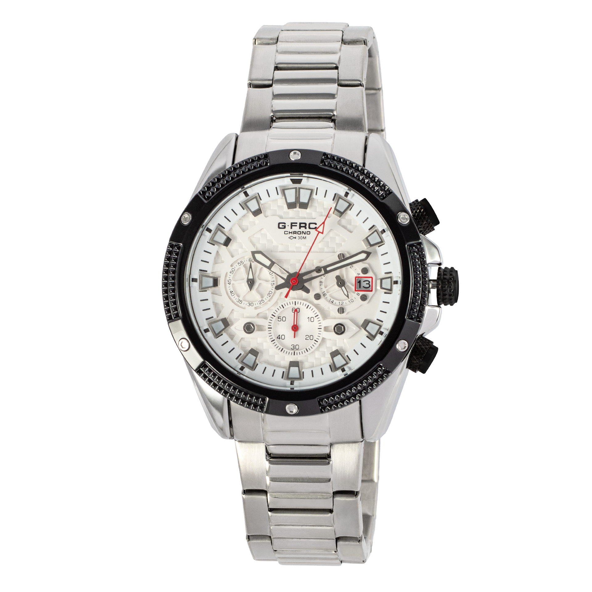 Reloj G-FROCE CHRONO GF8021 pulso en acero inoxidable para hombre