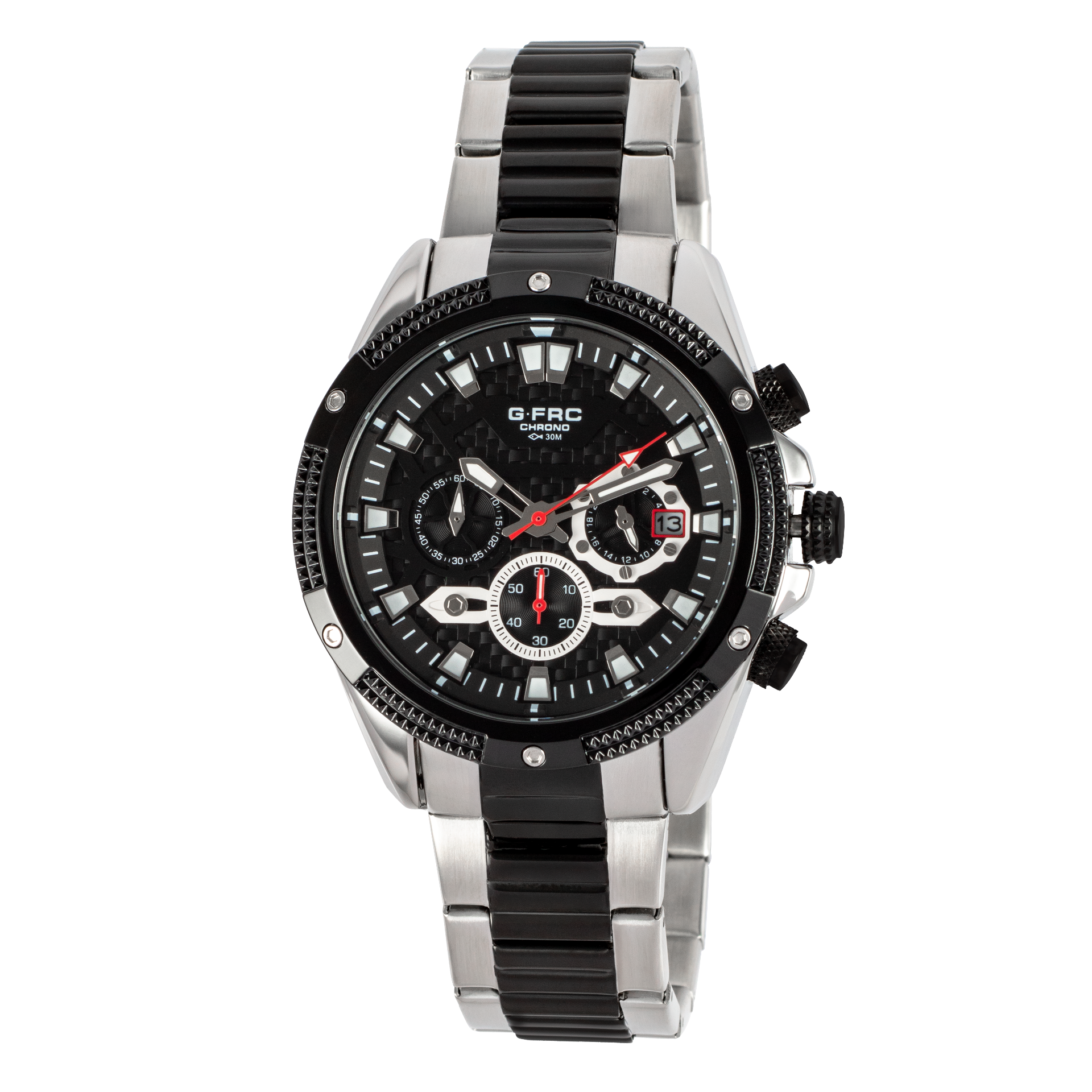 Reloj G-FROCE CHRONO GF8021 pulso en acero inoxidable para hombre