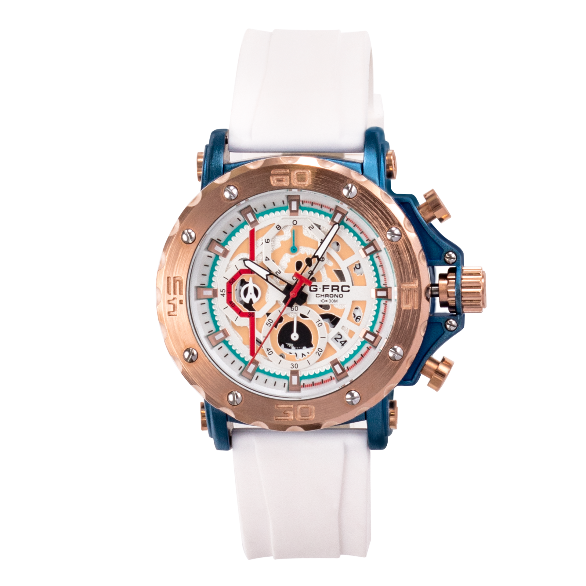 Reloj G-FORCE CHRONO H3959G Pulso silicona para hombre