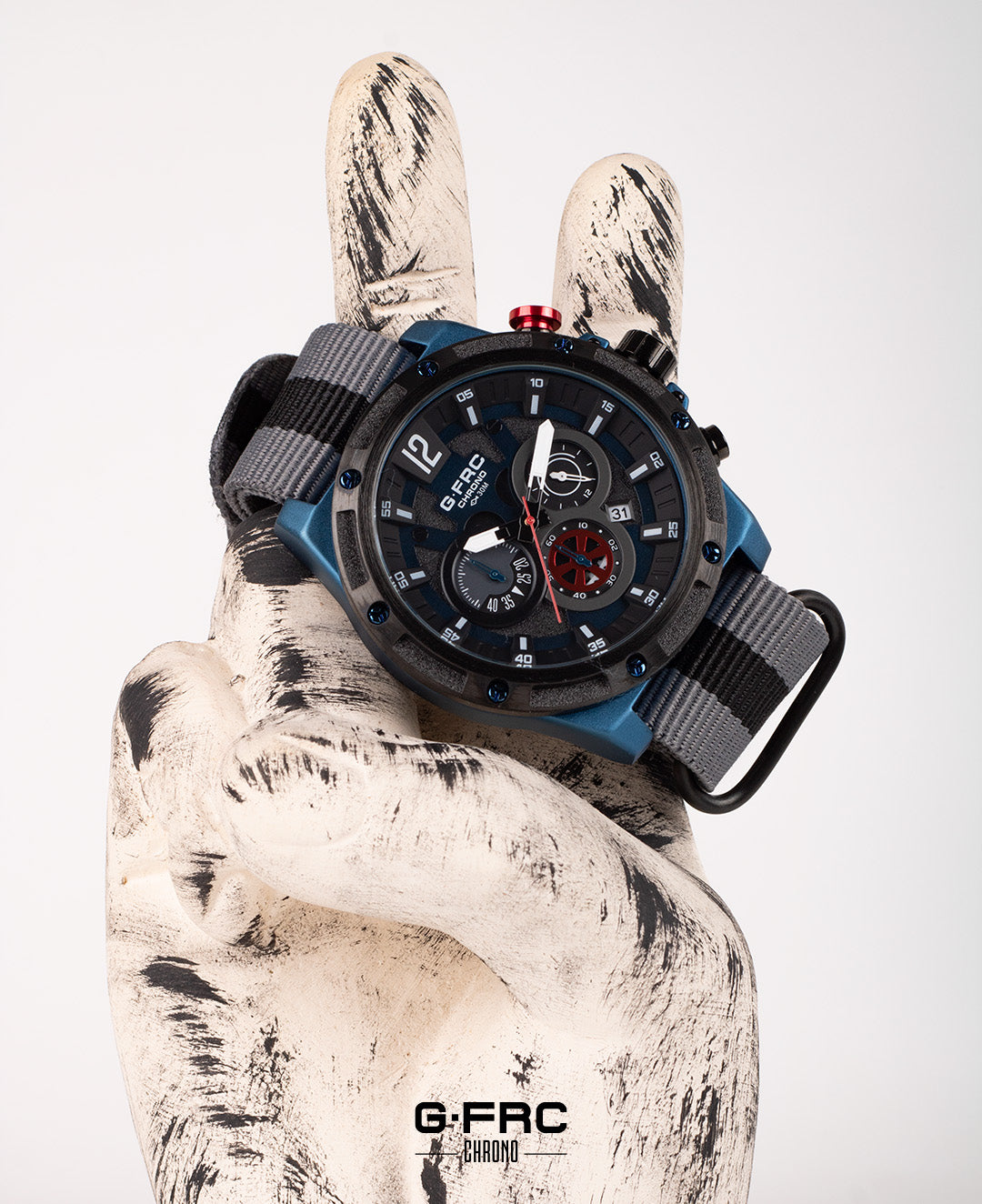 Reloj G-FORCE CHRONO H4052G Pulso en Lona para hombre