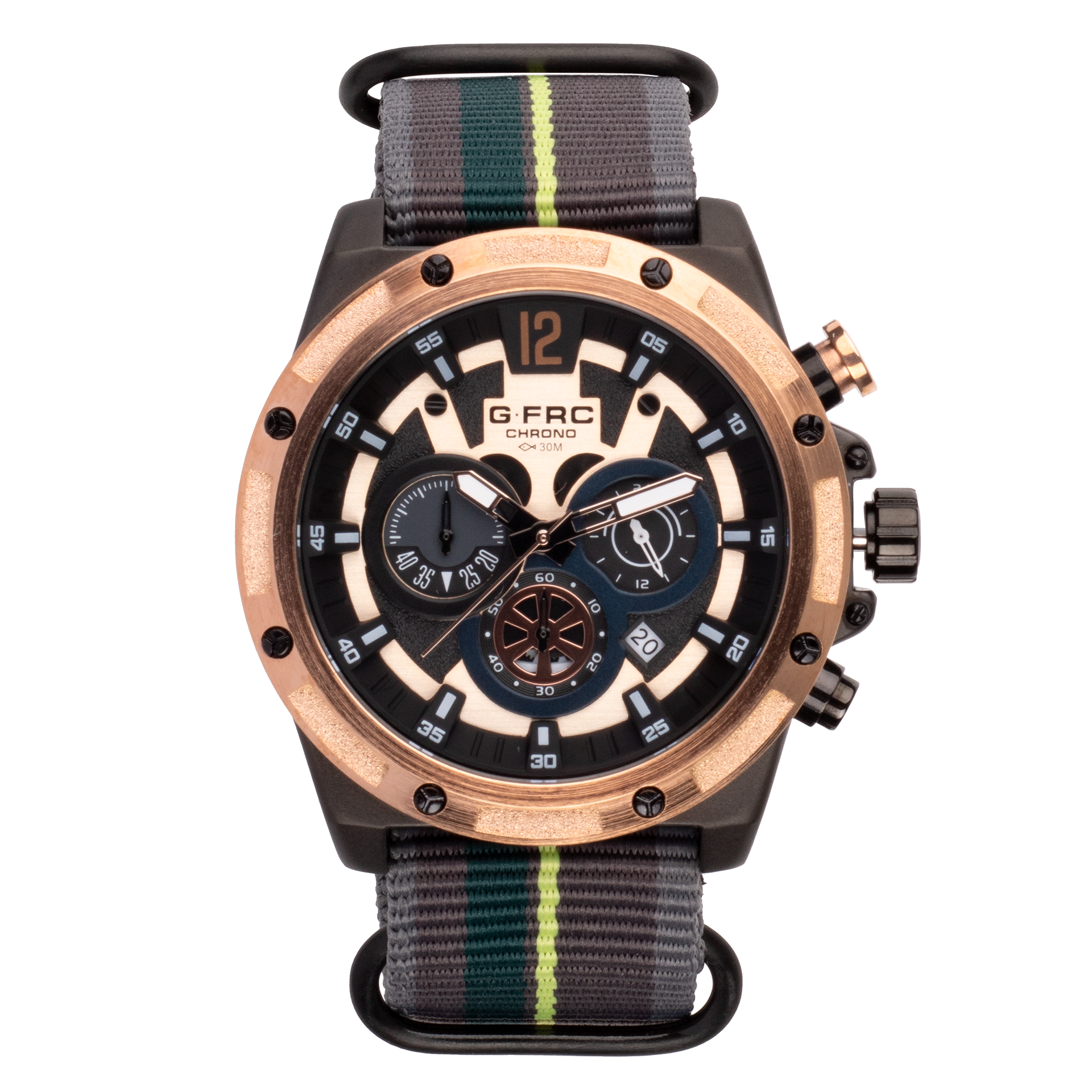Reloj G-FORCE CHRONO H4052G Pulso en Lona para hombre