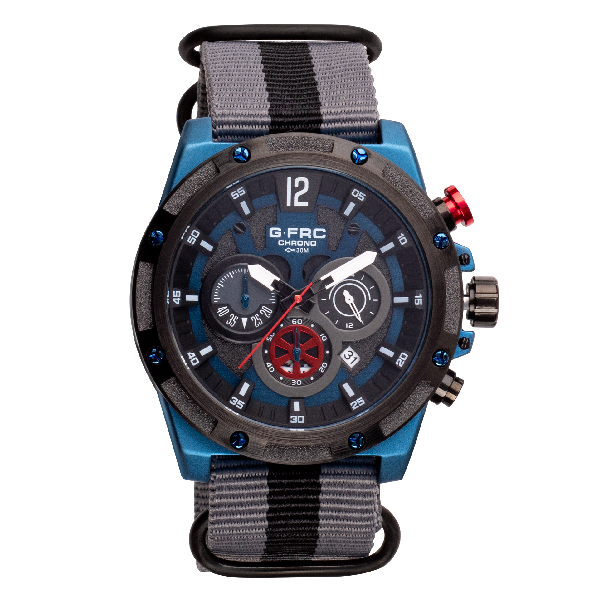 Reloj G-FORCE CHRONO H4052G Pulso en Lona para hombre