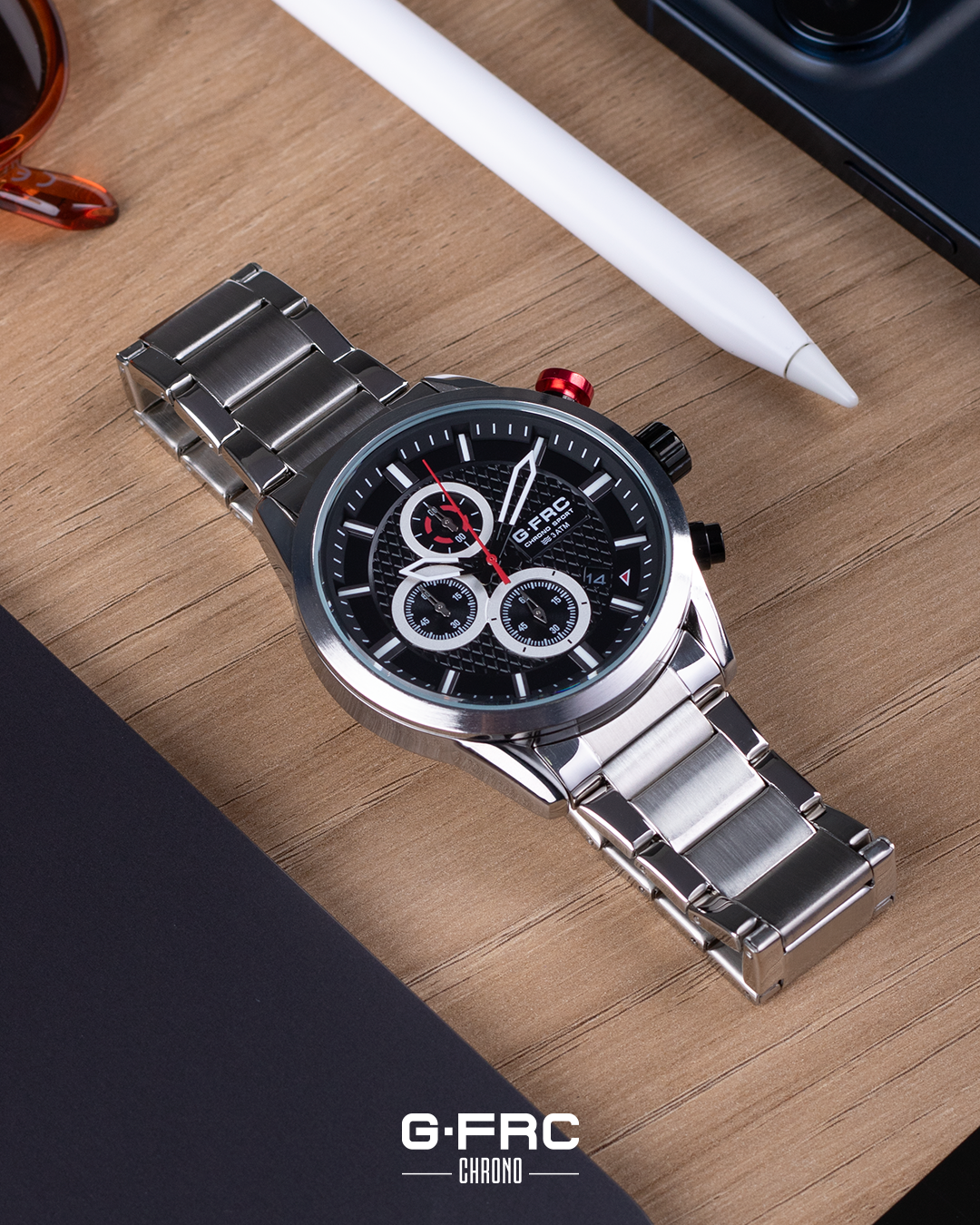 Reloj G-FORCE CHRONO H4238G Metálico para hombre