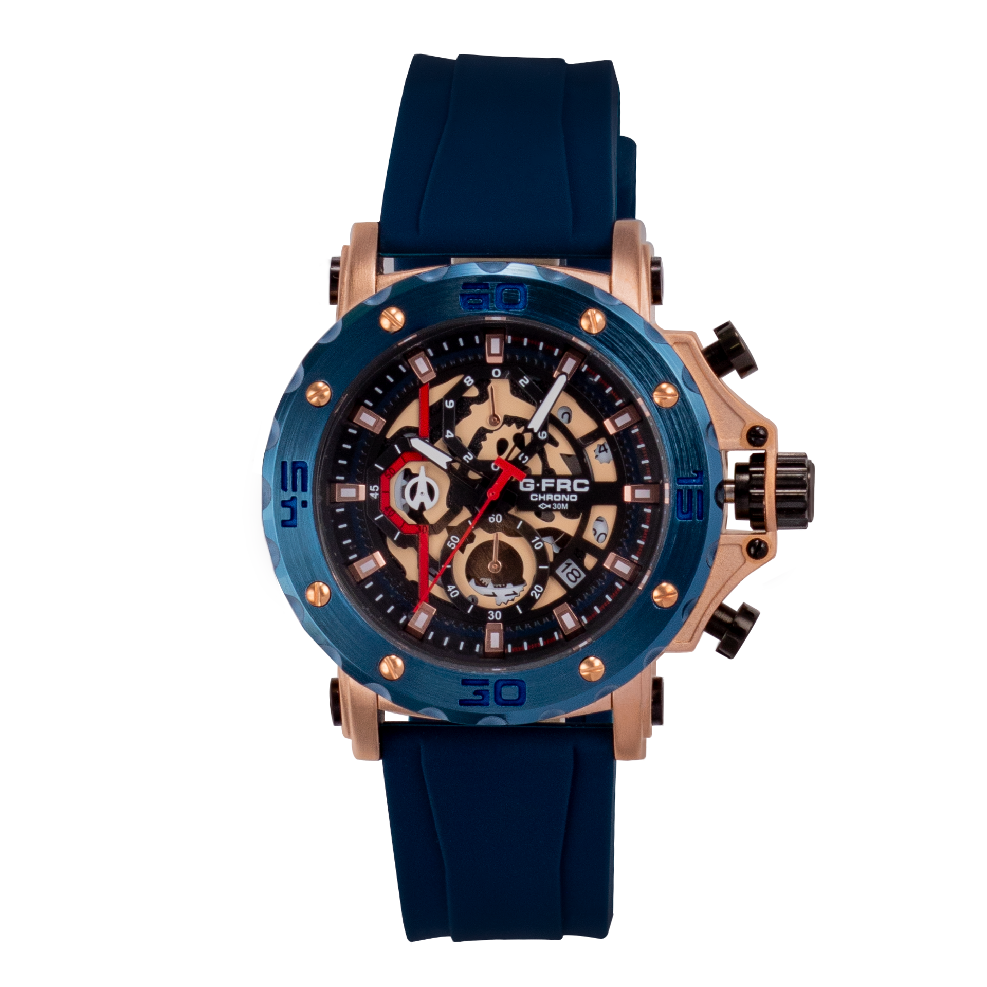 Reloj G-FORCE CHRONO H3959G Pulso silicona para hombre