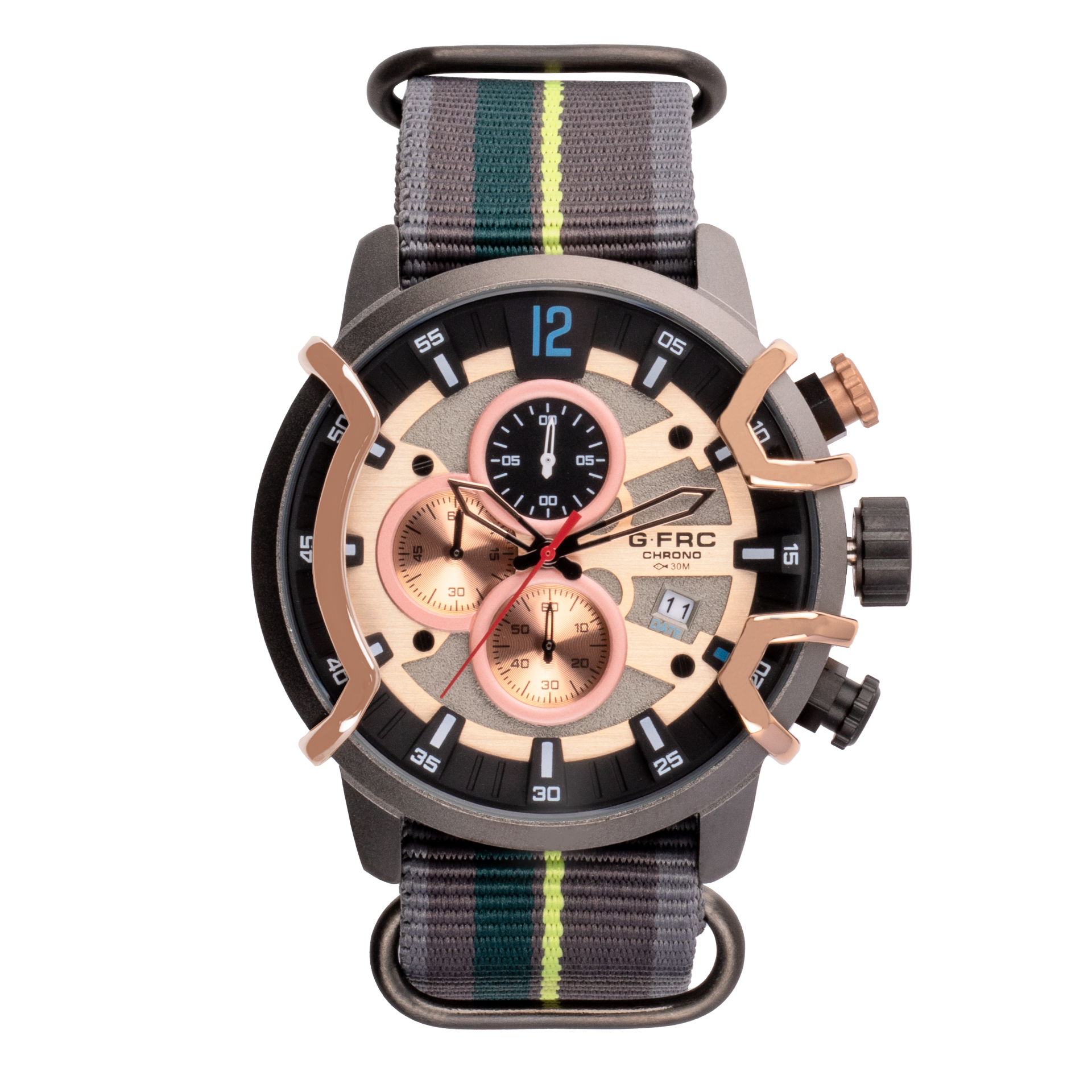 Reloj G-FROCE CHRONO H4051G Pulso en Lona para hombre
