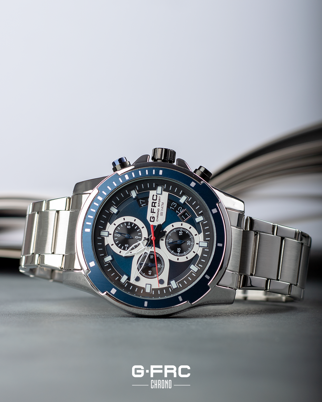 Reloj G-FORCE CHRONO H4234G Metálico para hombre