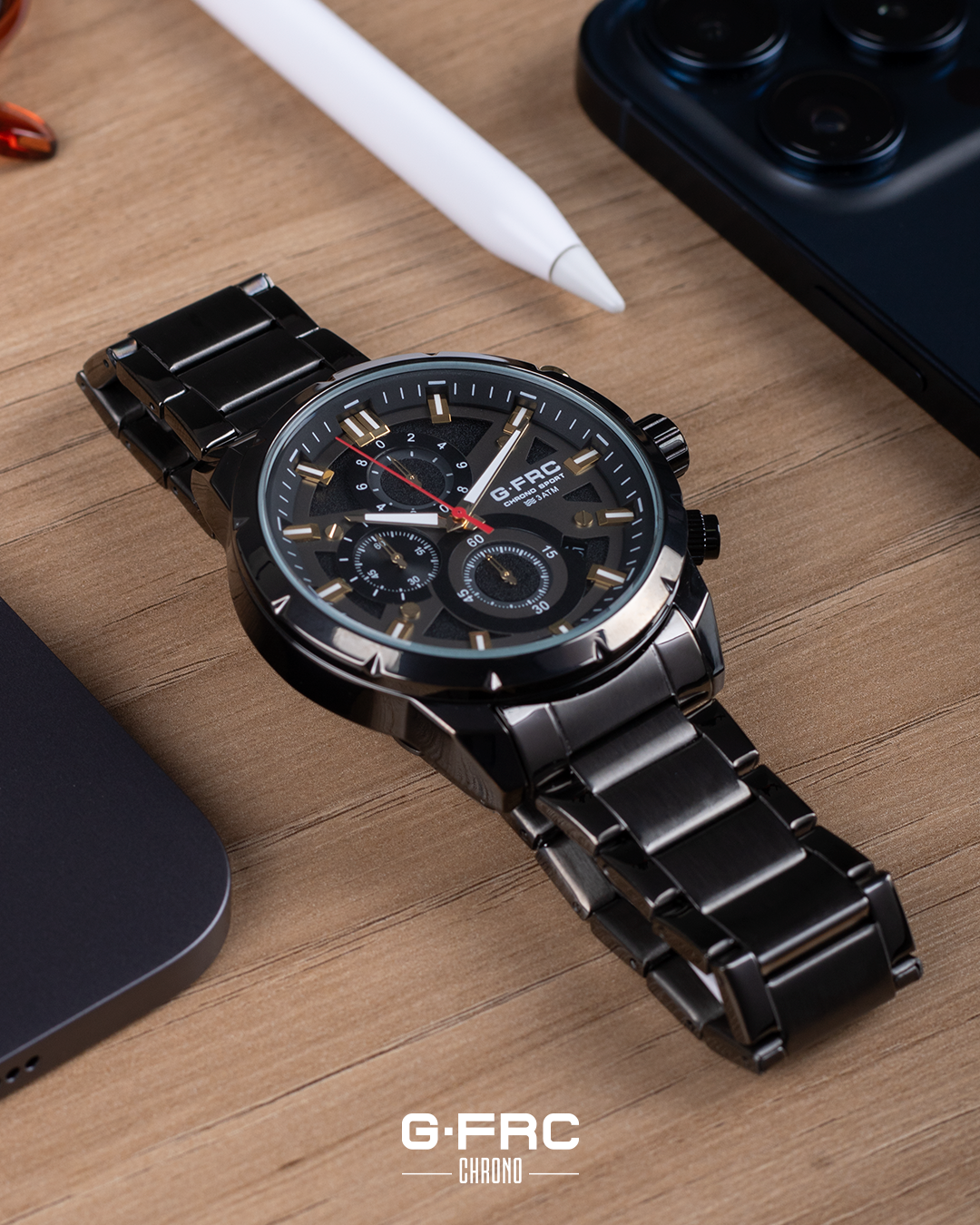 Reloj G-FORCE CHRONO H4237G Metálico para hombre