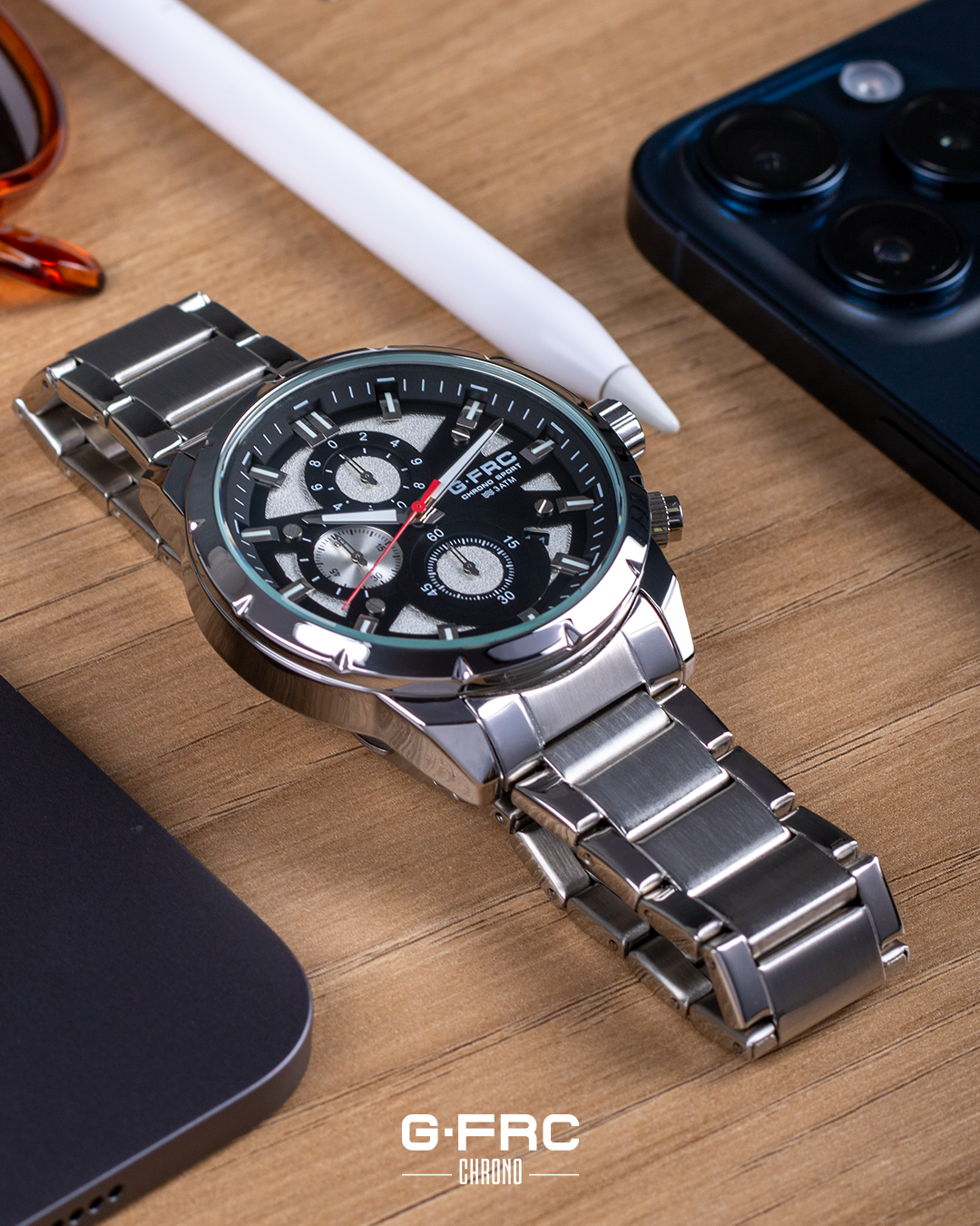 Reloj G-FORCE CHRONO H4237G Metálico para hombre