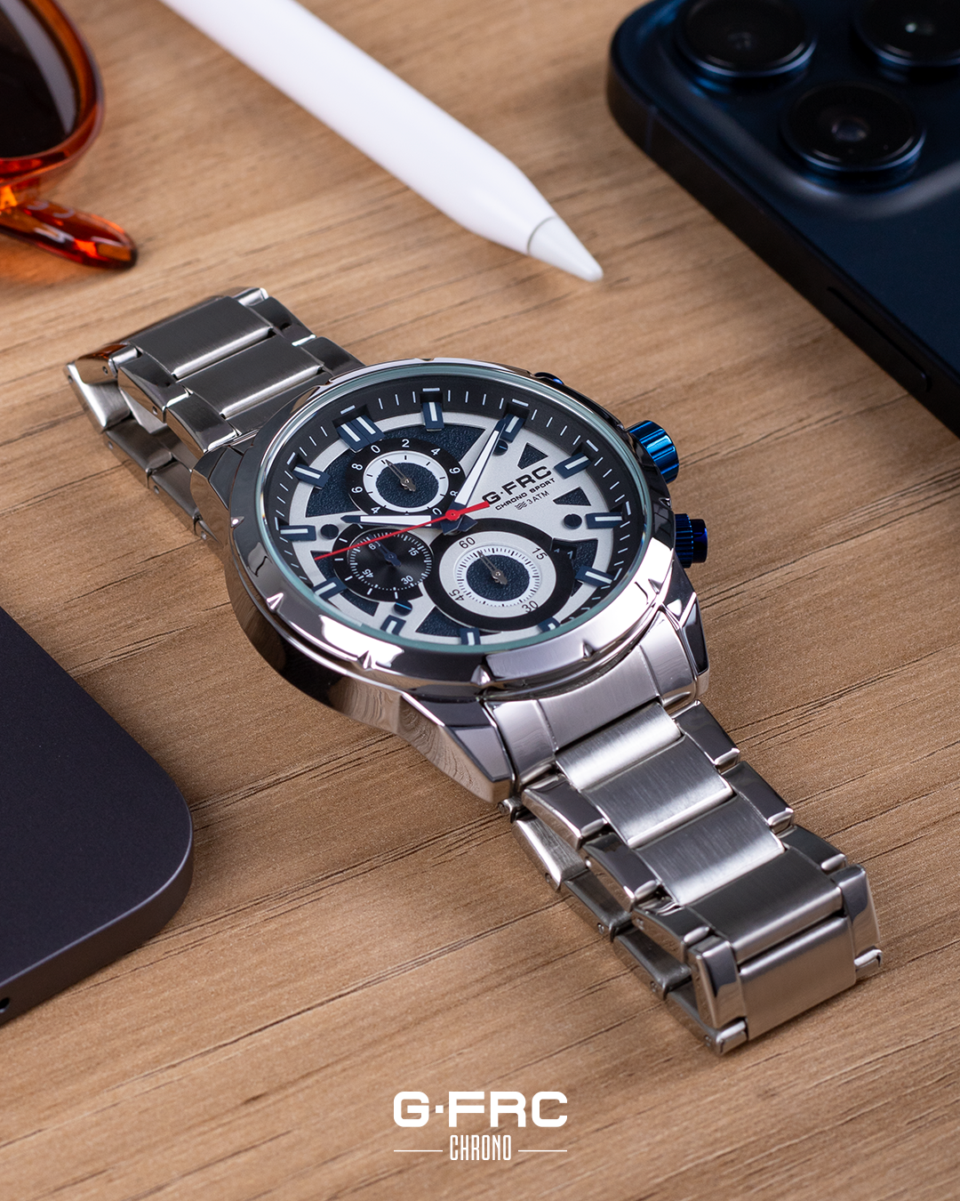Reloj G-FORCE CHRONO H4237G Metálico para hombre