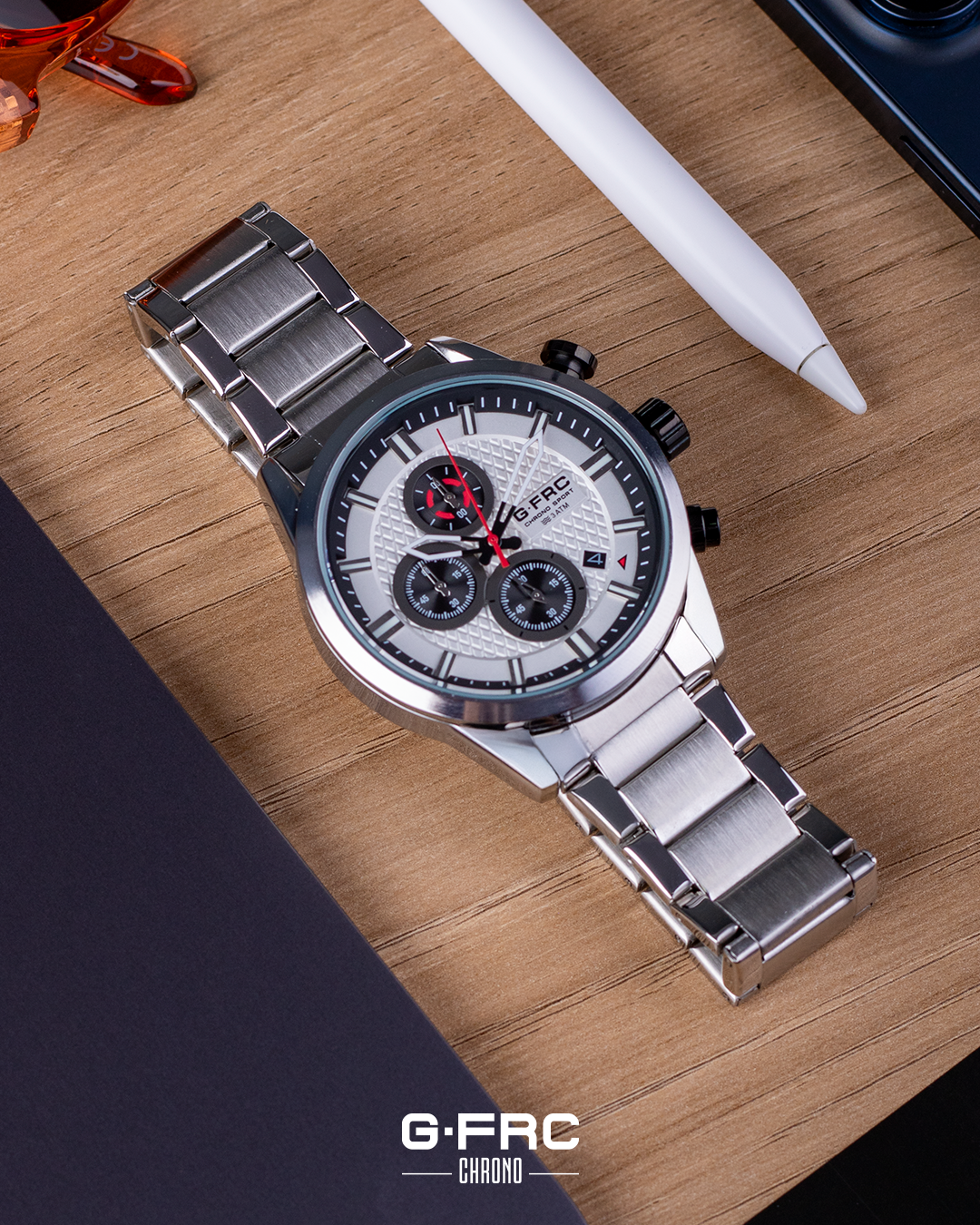 Reloj G-FORCE CHRONO H4238G Metálico para hombre