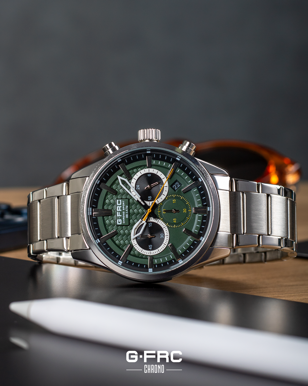 Reloj G-FORCE CHRONO H4239G Metálico para hombre