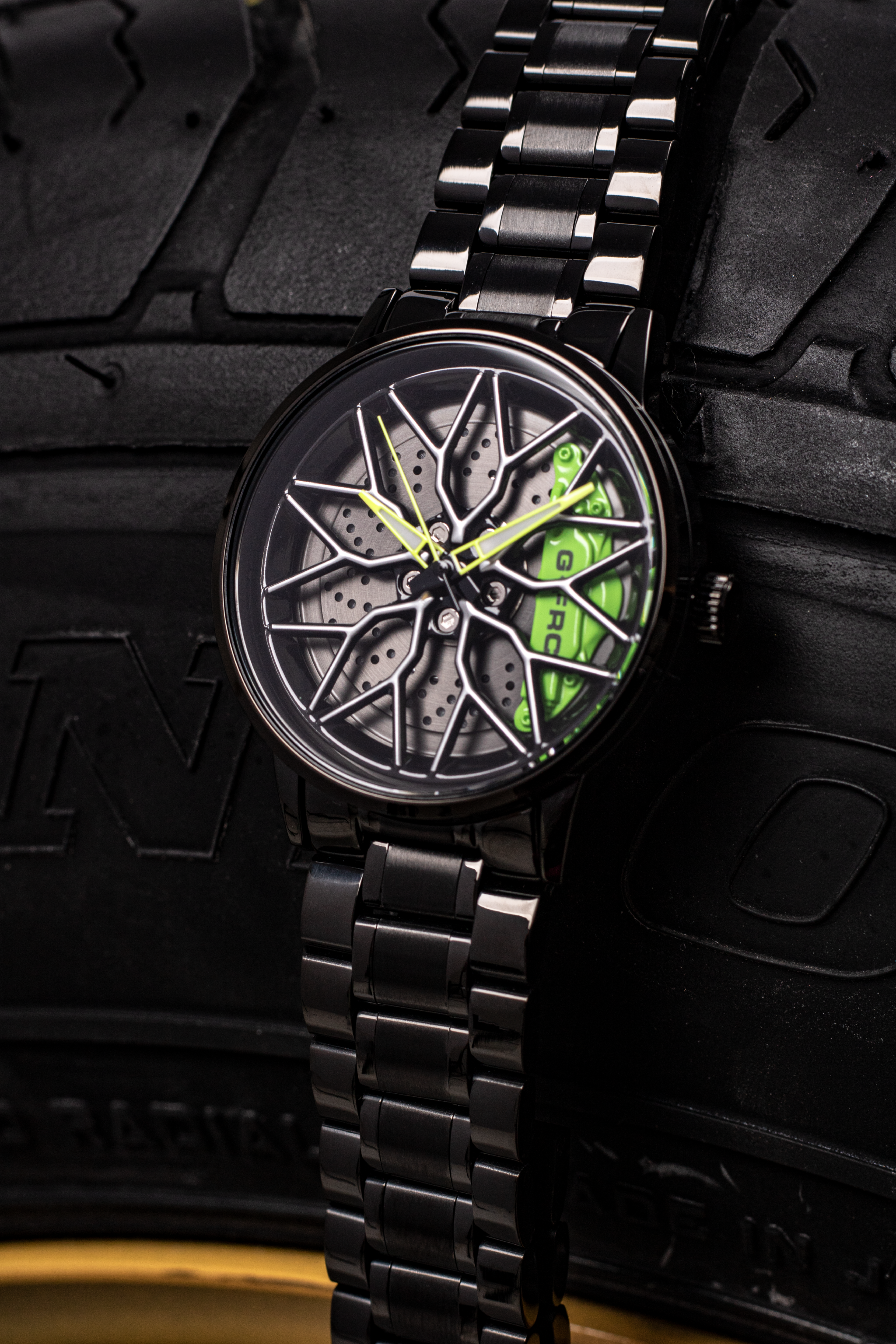 Reloj G-FORCE G1990 análogo con diseño de Rin para hombre